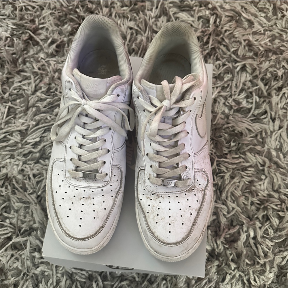 MENS NIKE AIR FORCE 1 LOW 07' WHITE